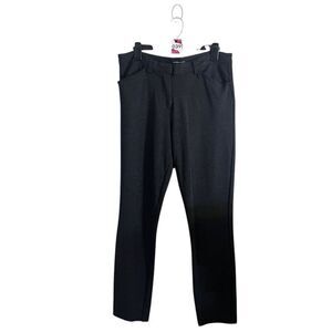 Andrew Marc Womens Pants 10 Gray Slim Stretch Trousers